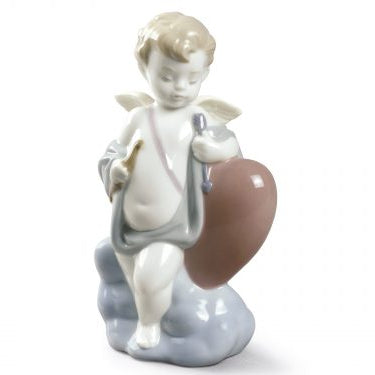 Lladro NAO Angel With Heart
