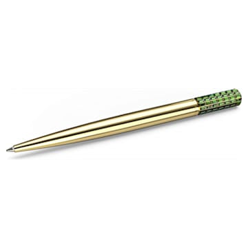 Swarovski Lucent Green And Gold Tone Pen