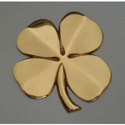 Robert Emmet Gold Four Leaf Clover Hanging, Blessing