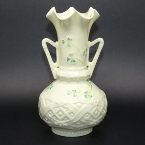 Belleek Pottery Harp 6.5" Vase