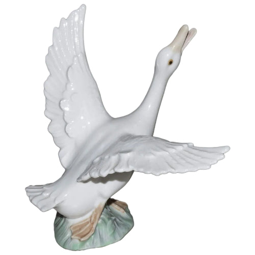 Lladro Goose Running
